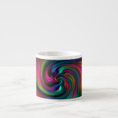 Abstrakte Hintergrundspiralen Soft I Espressotasse (Vorderseite)