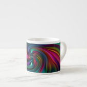 Abstrakte Hintergrundspiralen Soft I Espressotasse (Vorderseite Rechts)
