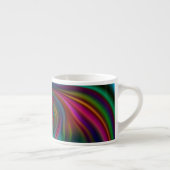 Abstrakte Hintergrundspiralen Soft I Espressotasse (Rechts)