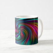 Abstrakte Hintergrundspiralen Soft I Kaffeetasse (VorderseiteRechts)