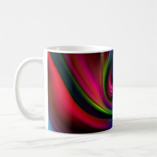 Abstrakte Hintergrundspiralen Soft I Kaffeetasse (Links)