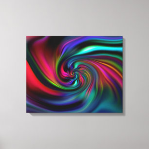 Abstrakte Hintergrundspiralen Soft I Leinwanddruck