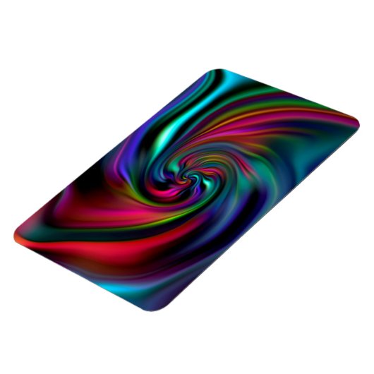 Abstrakte Hintergrundspiralen Soft I Magnet (Linke Seite)
