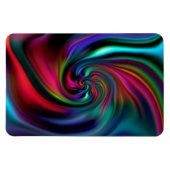 Abstrakte Hintergrundspiralen Soft I Magnet (Horizontal)