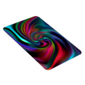 Abstrakte Hintergrundspiralen Soft I Magnet (Rechte Seite)