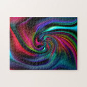 Abstrakte Hintergrundspiralen Soft I Puzzle (Horizontal)