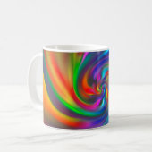 Abstrakte Hintergrundspiralen Soft II Kaffeetasse (Vorderseite Links)