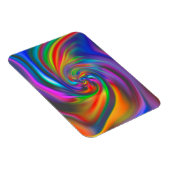 Abstrakte Hintergrundspiralen Soft II Magnet (Rechte Seite)