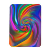 Abstrakte Hintergrundspiralen Soft II Magnet (Vertikal)