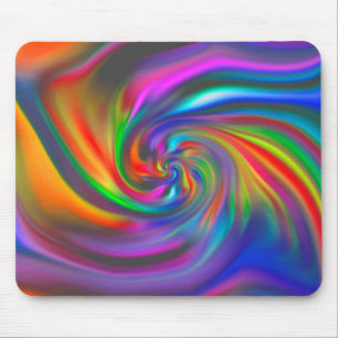 Abstrakte Hintergrundspiralen Soft II Mousepad