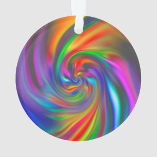 Abstrakte Hintergrundspiralen Soft II Ornament