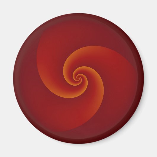 Abstrakte Hintergrundspiralen weich III Magnet (Vorne)