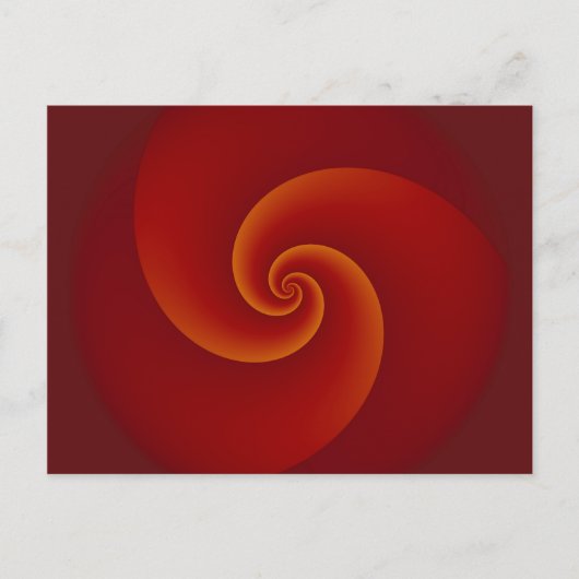 Abstrakte Hintergrundspiralen weich III Postkarte (Vorderseite)