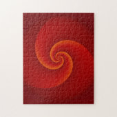 Abstrakte Hintergrundspiralen weich III Puzzle (Vertikal)
