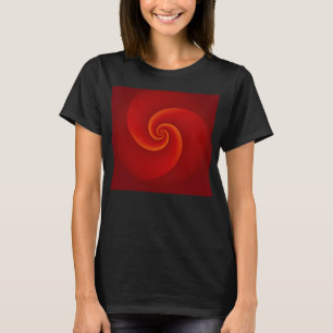 Abstrakte Hintergrundspiralen weich III T-Shirt
