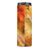 Abstrakte Hintergrundtexte Thermosbecher (Rückseite)