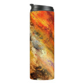 Abstrakte Hintergrundtexte Thermosbecher (Nach rechts gedreht)