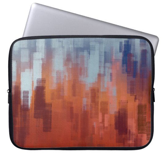 Abstrakte Hintergrundtextur. 2d Abbildung. Expr Laptopschutzhülle (Vorderseite)