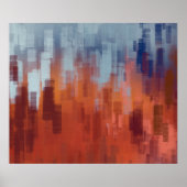 Abstrakte Hintergrundtextur. 2d Abbildung. Expr Poster (Vorne)