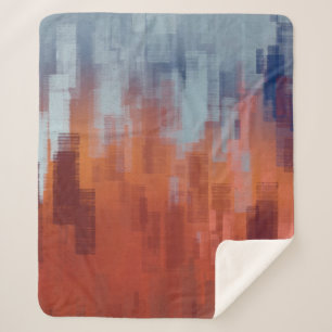 Abstrakte Hintergrundtextur. 2d Abbildung. Expr Sherpadecke