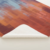Abstrakte Hintergrundtextur. 2d Abbildung. Expr Sherpadecke (3/4)