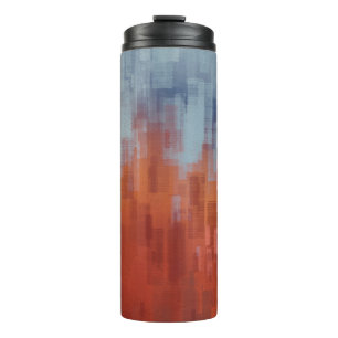 Abstrakte Hintergrundtextur. 2d Abbildung. Expr Thermosbecher