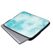 Abstrakte Hintergrundtextur Laptopschutzhülle (Vorne Knopf)