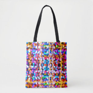 Abstrakte Hintergrundunschärfe von Bokeh Tasche