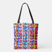 Abstrakte Hintergrundunschärfe von Bokeh Tasche (Rückseite)