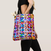 Abstrakte Hintergrundunschärfe von Bokeh Tasche (Von Nahem)