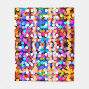 Abstrakte Hintergrundverschwommenheit von Bokeh Fleecedecke