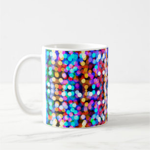 Abstrakte Hintergrundverschwommenheit von Bokeh Kaffeetasse