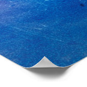 Abstrakte Hintergrundwolke Poster (Ecke)