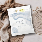 Abstrakte Hochzeit am Strand von Blue Coastal Geschenktütchen