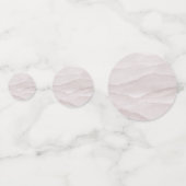 Abstrakte Hochzeit aus staubigen Rose Konfetti (Rückseiten)