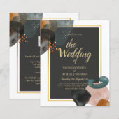 ABSTRAKTE Hochzeit im HAUSHALT (Vorne/Hinten)