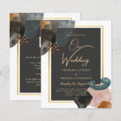 ABSTRAKTE Hochzeit im HAUSHALT (Vorne/Hinten)