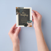 ABSTRAKTE Hochzeit im HAUSHALT Flyer (Gruppe)