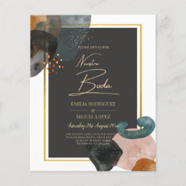 ABSTRAKTE Hochzeit im HAUSHALT Flyer