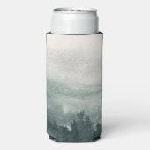 Abstrakte Hochzeit im Wasserwald Selters Dosenkühler (Seltzer Rückseite)