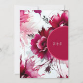 abstrakte Hochzeit in Rosa (Rückseite)