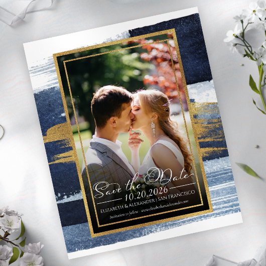 Abstrakte Hochzeit Speichern Sie das Datum der Ein