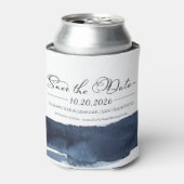 Abstrakte Hochzeit Speichern Sie das Datum der Ein Dosenkühler (Kanne Vorderseite)