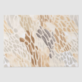 Abstrakte Hochzeit von Strandcreme Seidenpapier