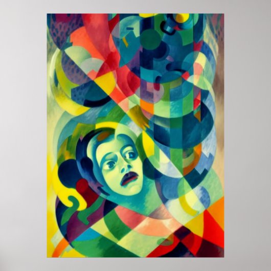 Abstrakte Hoffnung Poster (Vorne)