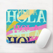 Abstrakte Hola Mousepad (Mit Mouse)