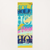 Abstrakte Hola Yogamatte (Vorderseite)