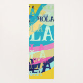 Abstrakte Hola Yogamatte (Rückseite)