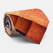 Abstrakte Holzdecke Krawatte (Gerollt)
