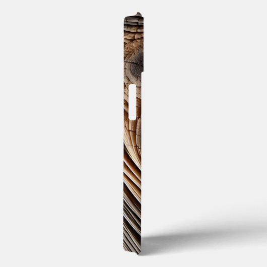 Abstrakte Holzkunst Case-Mate iPhone Hülle (Rückseite / Rechts)